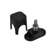 BEP Insulated Studs Single 1x6mm Negative Black With Cover - Kytkentäpultit - IS-6MM-1DSP - 1