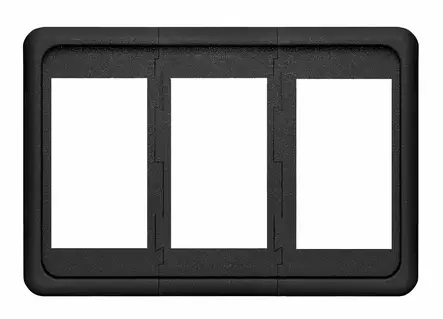 Blue Sea Systems Contura Mounting Panel 3pos - Kytkintaulut - 8259-BSS - 1