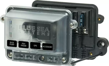 Blue Sea Systems Fuse Block ST-Blade Water Resistant Fuse Block - Sulakepohjat - 5056-BSS - 2