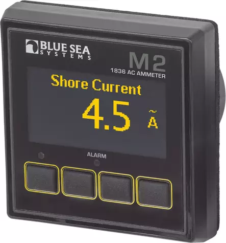 Blue Sea Systems Monitor M2 OLED AC Amperage - Virta-ja jännitemittarit - 1836-BSS - 2