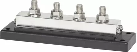 Blue Sea Systems PowerBar 4x 3/8-16 Stud Terminal - Kytkentärimat - 2104-BSS - 1