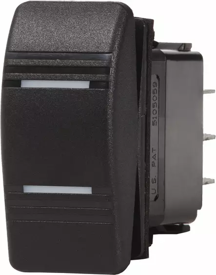 Blue Sea Systems Switch Contura SPDT On-Off-On Black - Keinukytkimet - 8283-BSS - 1