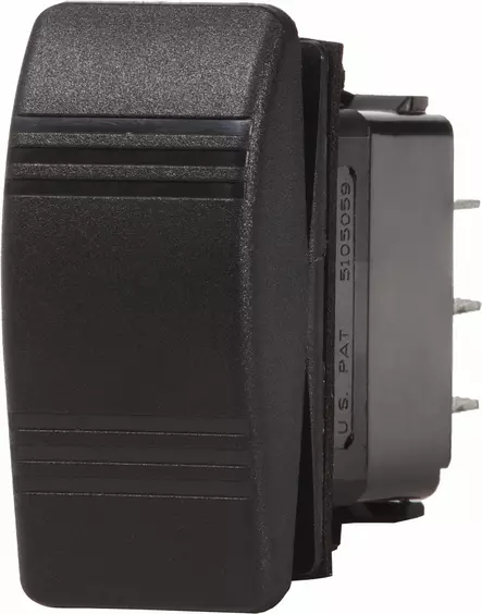 Blue Sea Systems Switch Contura SPDT (On)-Off-(On) Black - Keinukytkimet - 8285-BSS - 1