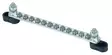 BEP Bus Bar Single 12x 4mm Screw Terminal 2x 6mm Input Stud 100A No Covers (Bulk) - Kytkentärimat - BB-12W-2S - 1