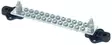 BEP Bus Bar Single 24x 4mm Screw Terminal 2x 6mm Input Stud 150A No Covers (Bulk) - Kytkentärimat - BB-24W-2S - 1