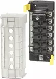 Blue Sea Systems Circuit Breaker Block ST CLB 6 Circuits with Grounding - Sulakepohjat - 5052-BSS - 1