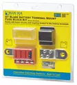 Blue Sea Systems Fuse Block ST-Blade BTM 4 Circuits Kit - Sulakepohjat - 5024-BSS - 2