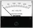 Blue Sea Systems Voltmeter AC 0–250V - Virta-ja jännitemittarit - 9354-BSS - 2