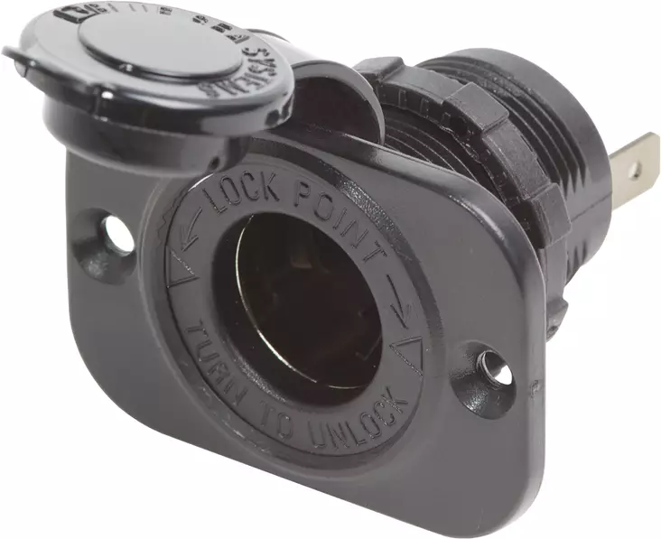 Blue Sea Systems 12VDC Dash Socket (Bulk) - Akkutarvikkeet - 1011B-BSS - 1