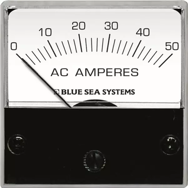Blue Sea Systems Ammeter Micro AC 0–50A+Coil - Virta-ja jännitemittarit - 8246-BSS - 1