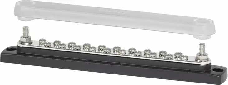 Blue Sea Systems BusBar 20 Gang Common Bus with Cover - Kytkentärimat - 2312-BSS - 1