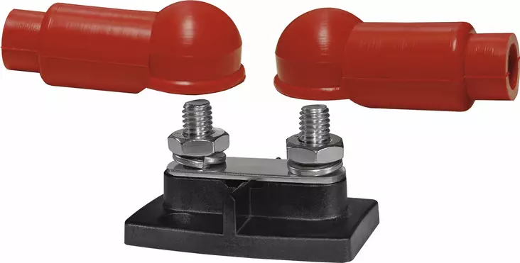 Blue Sea Systems BusBar Dual Stud 3/8in with insulators - Kytkentäpultit - 2019-BSS - 1