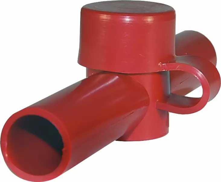 Blue Sea Systems Cable Cap Dual Entry Red - Akku- ja kaapelikengät - 4003-BSS - 1