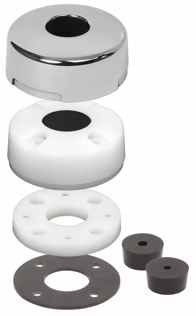 Blue Sea Systems CableClam .625 in Stainless Steel Cover PreDrilled - Kaapeliläpiviennit - 1001100-BSS - 1