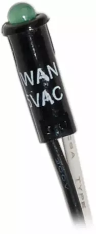 Blue Sea Systems LED 120VAC Green 11/64in - Kytkintaulut - 8034-BSS - 1