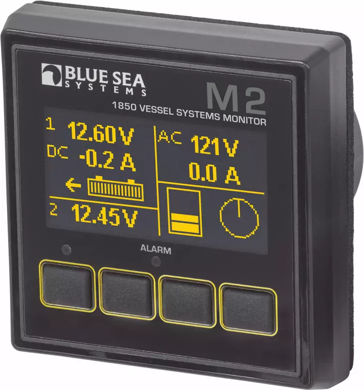 Blue Sea Systems M2 Vessel Monitor System VSM - Virta-ja jännitemittarit - 1850-BSS - 1