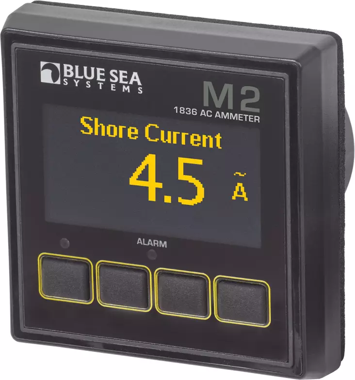 Blue Sea Systems Monitor M2 OLED AC Amperage - Virta-ja jännitemittarit - 1836-BSS - 1