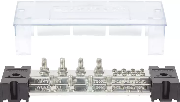 Blue Sea Systems PowerBar1000 8x3/8 Stud with cover - Kytkentärimat - 1990-BSS - 1