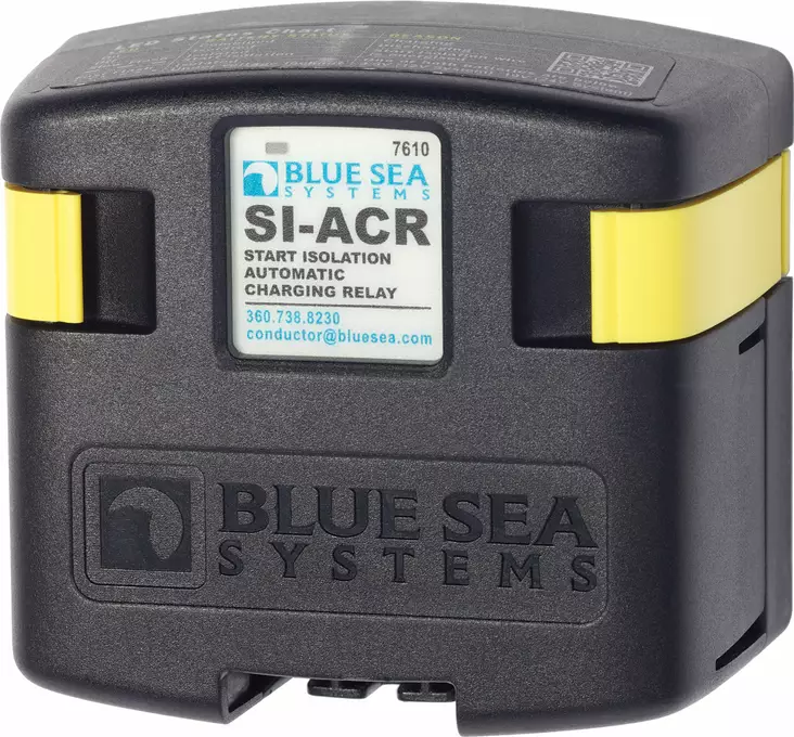 Blue Sea Systems Solenoid SI Series 120A 12/24V ACR - Akkulaturien lisätarvikkeet - 7610-BSS - 1