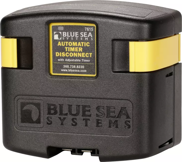 Blue Sea Systems Solenoid Timer 120A 12VDC ATD - Akkulaturien lisätarvikkeet - 7615-BSS - 1