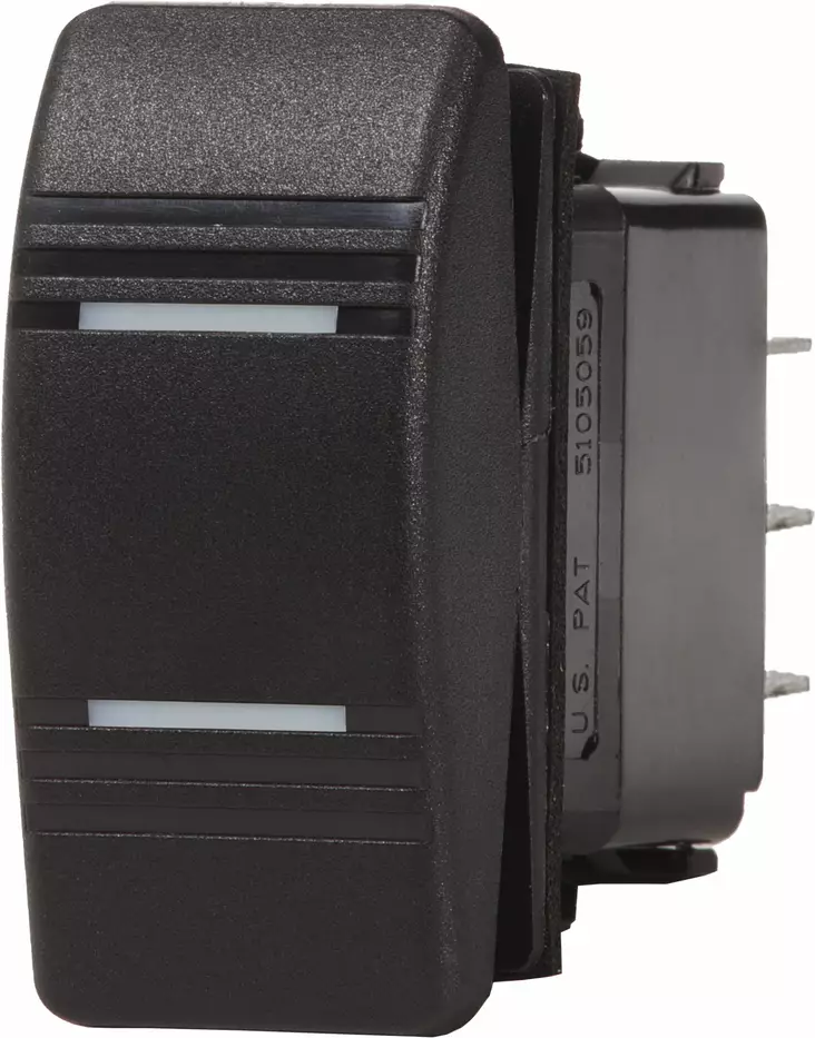 Blue Sea Systems Switch Contura SPDT On-Off-On Black - Keinukytkimet - 8283-BSS - 1