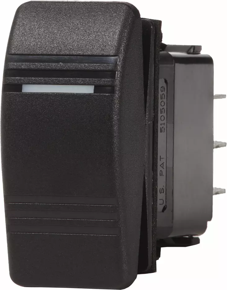 Blue Sea Systems Switch Contura SPST Off-On Black - Keinukytkimet - 8282-BSS - 1