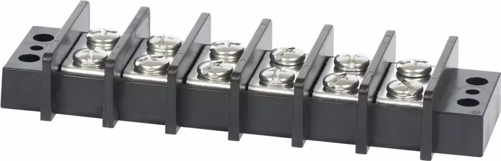 Blue Sea Systems Terminal Block/Ind 6circ 65A - Kytkentärimat - 2606-BSS - 1