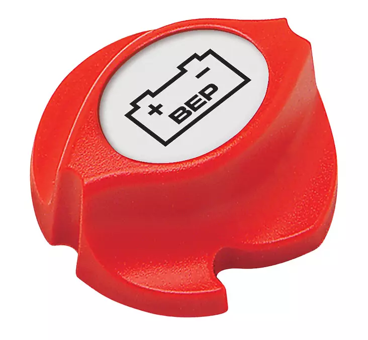 BEP Battery Switch Knob For Battery Switch Series 701 Red - Sähköiset pääkytkimet - 701-KEY - 1